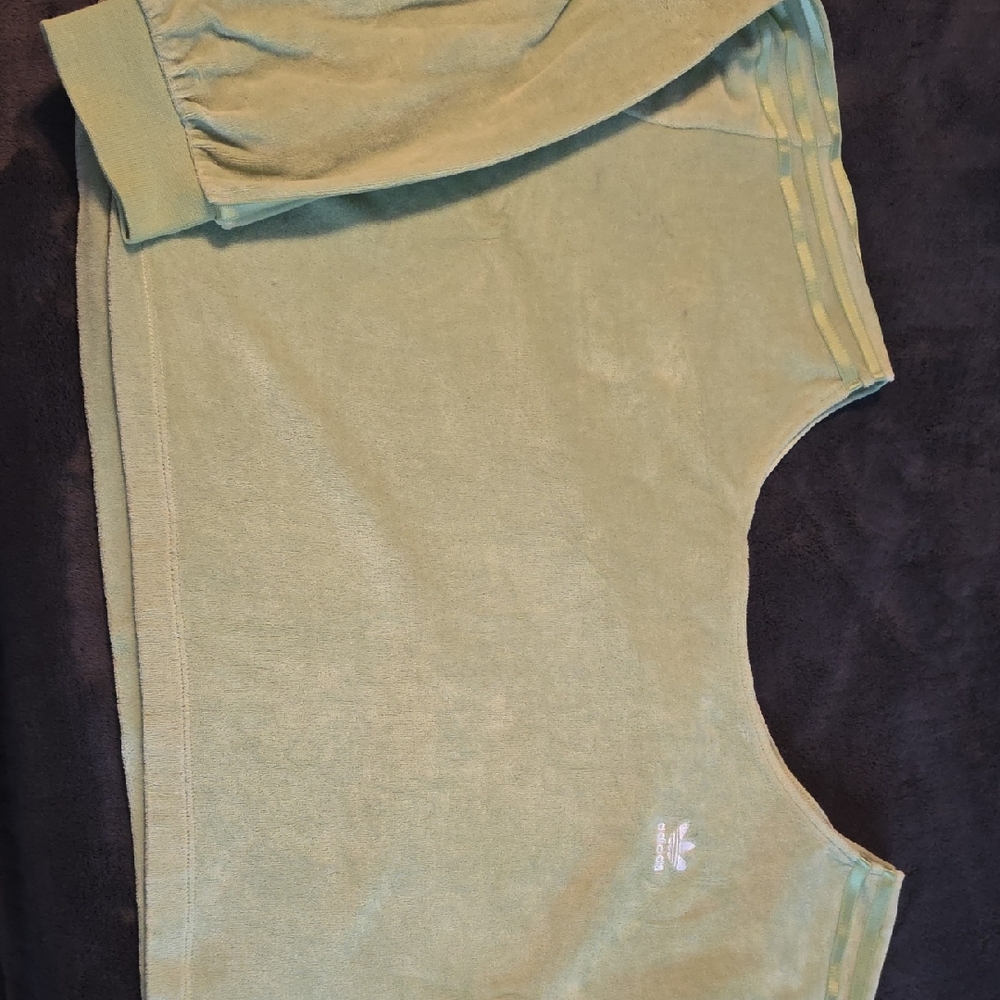 Adidas Green Crop Top